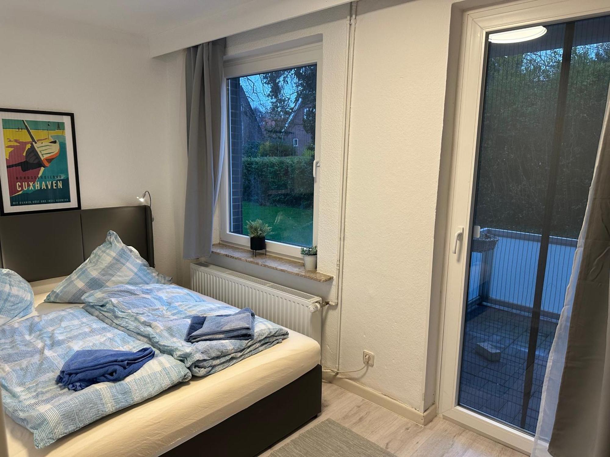 Haus Seefalke - 250 M Zum Meer Cuxhaven Eksteriør bilde
